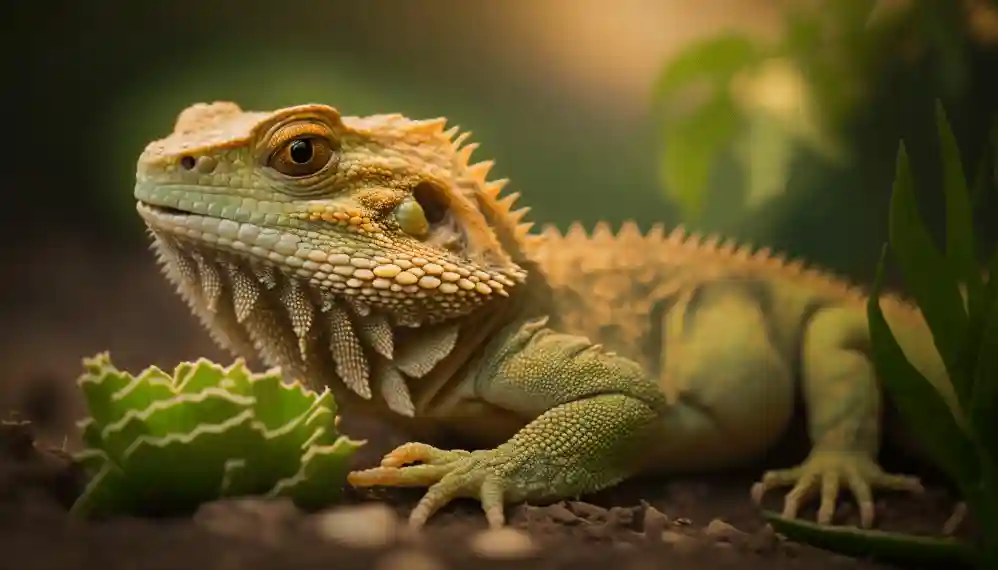 Mustard Greens are a good source of nutrition for Bearded Dragons