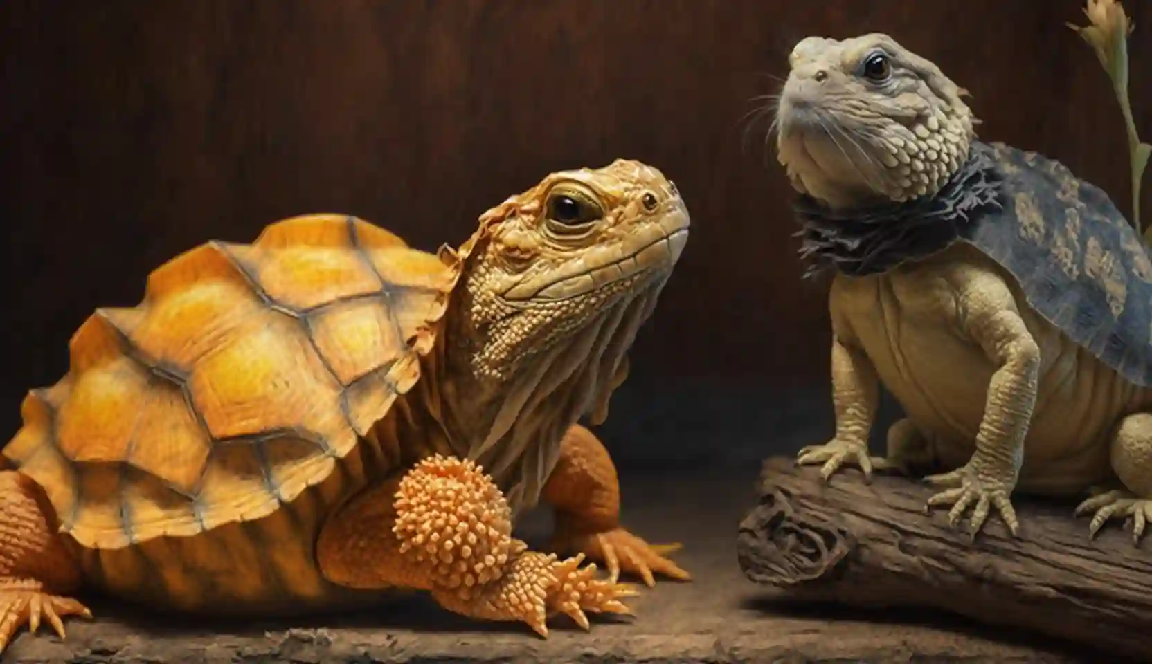 Can I Co Habitat My Bearded Dragon And Russian Tortoise?