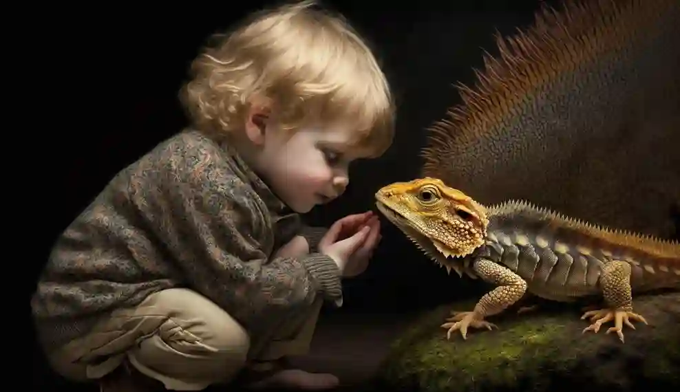 Is A Bearded Dragon A Good Pet For A Child?